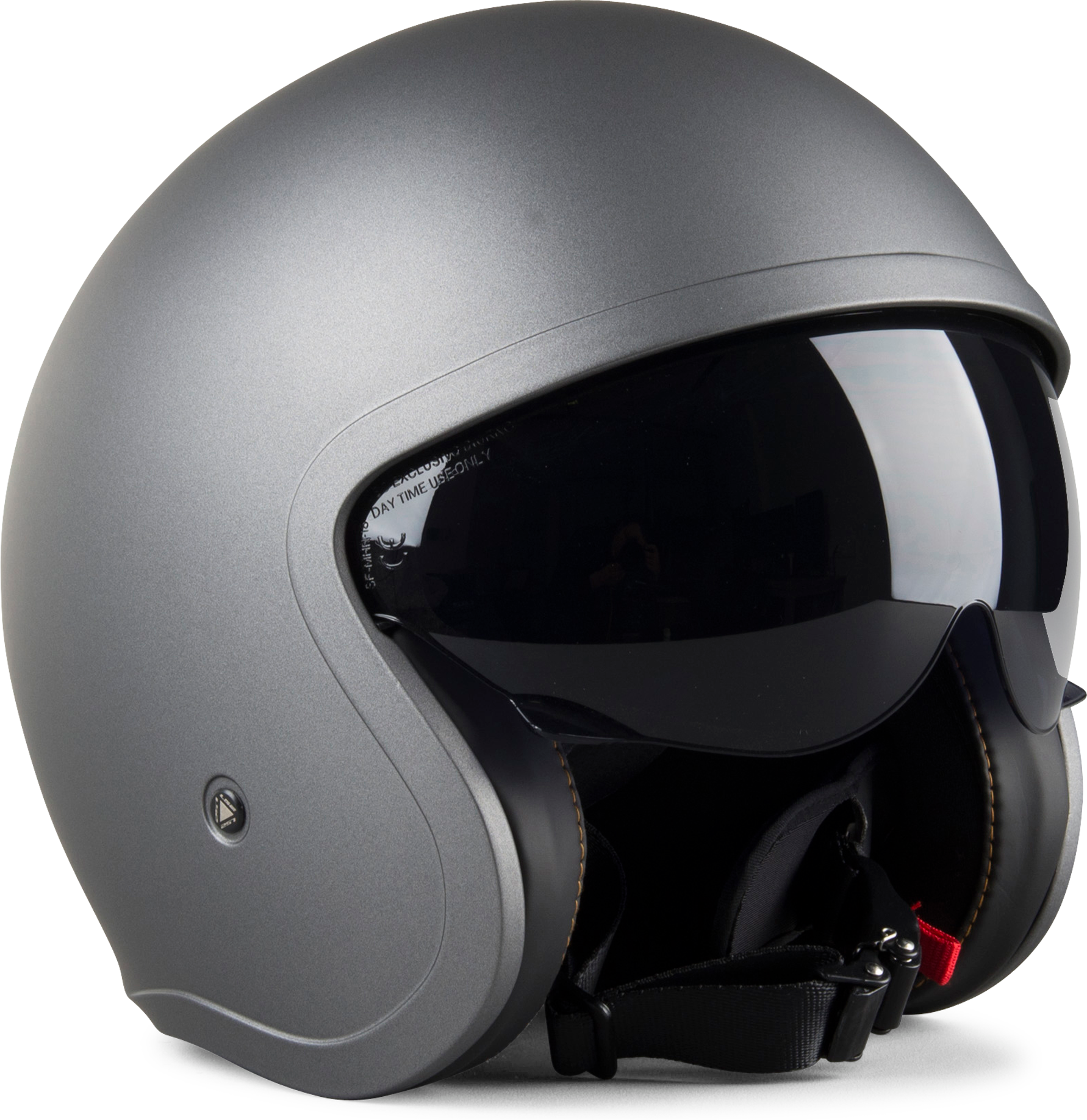 LS2 Casco Open Face  OF599 Spitfire Single Mono Titanio Opaco LS2 Casco Open Face  OF599 Spitfire Single Mono Titanio Opaco