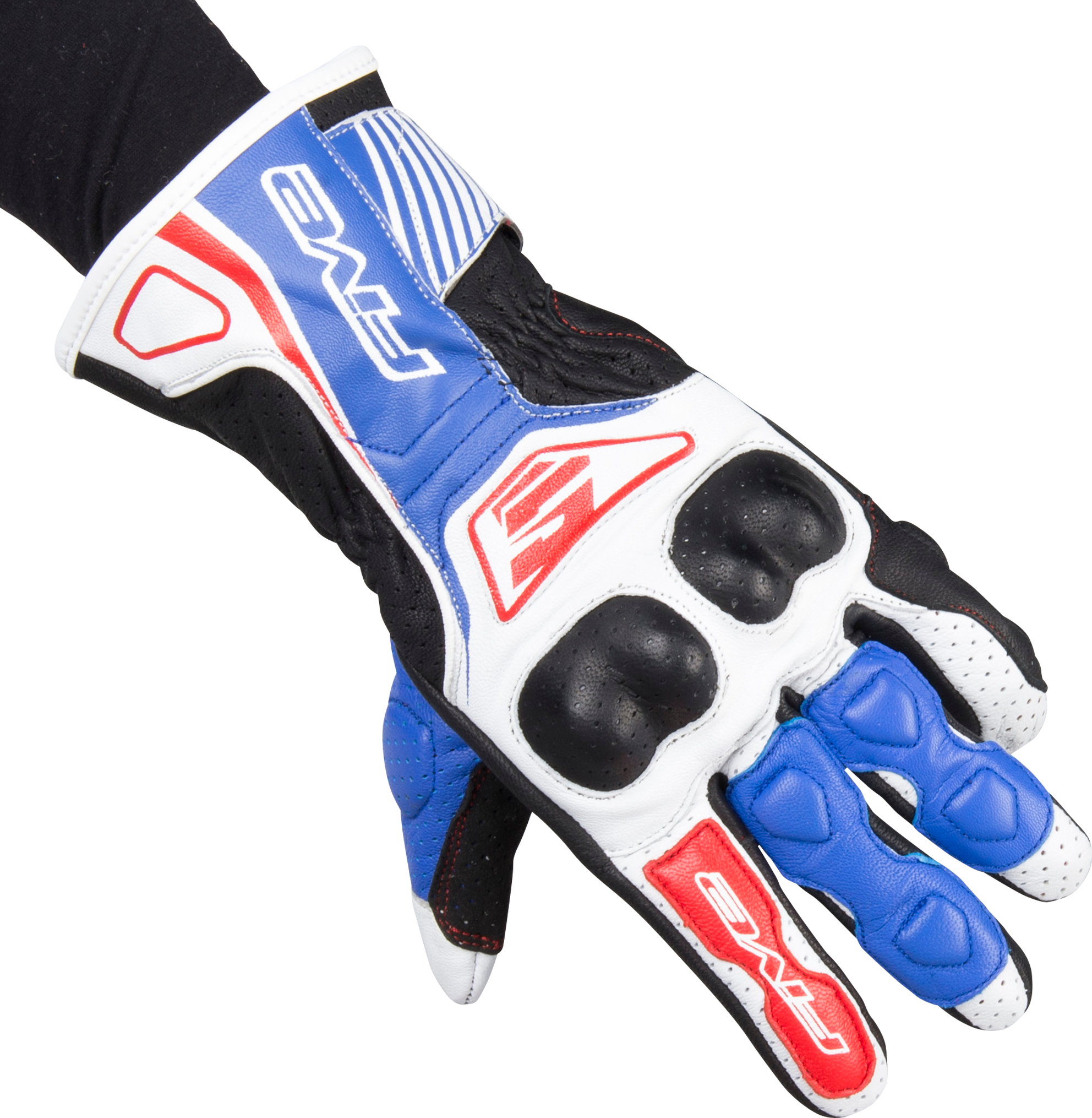 Five Guanti  RFX4 Bianco-Blu Five Guanti  RFX4 Bianco-Blu