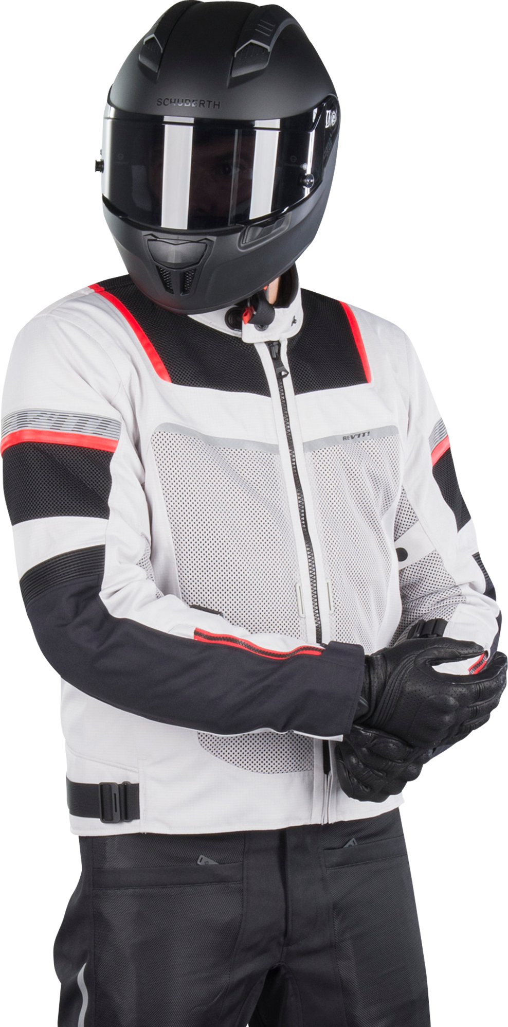 REV'IT! Giacca Moto Rev’it Tornado 3 Argento-Nero REV'IT! Giacca Moto Rev’it Tornado 3 Argento-Nero