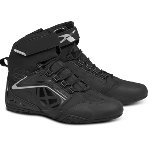 Ixon Scarpe Moto Donna  Killer WP Nero-Argento