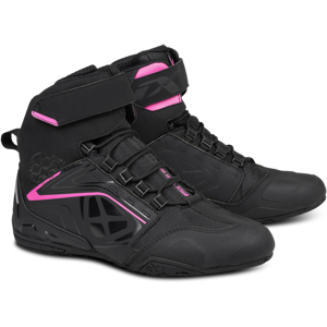 Ixon Scarpe Moto Donna  Killer WP Nero-Fucsia