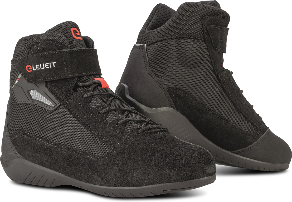 Eleveit Scarpe Moto  Fighter Nere