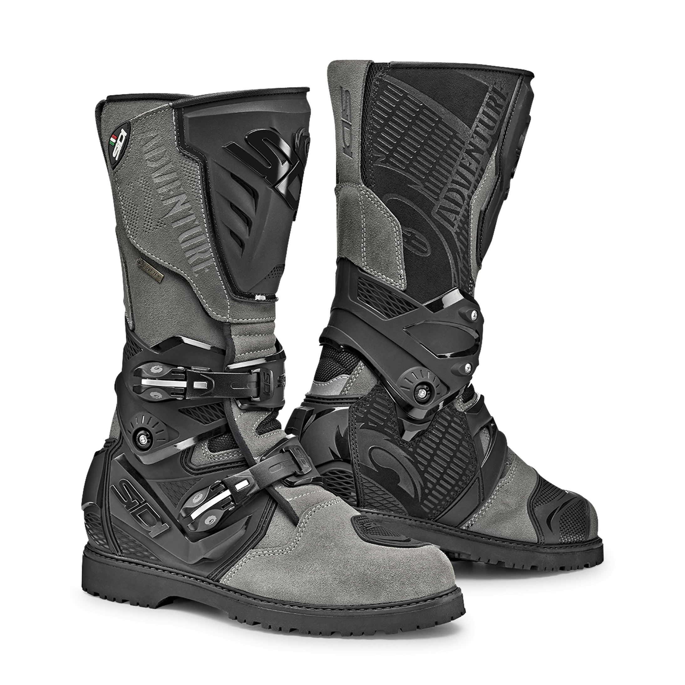 Sidi Stivali Moto  Adventure 2 Gore-Tex® Grigio-Nero