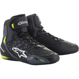 Alpinestars Stivali Moto  Faster-3 Nero-Giallo Fluo