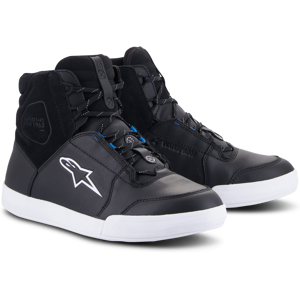 Alpinestars Scarpe Moto  Chrome Waterproof Nero-Bianco-Blu