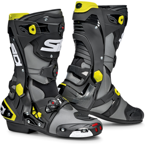 Sidi Stivali Moto  Rex Grigio-Nero-Giallo Fluo