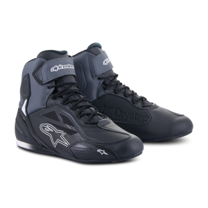 Alpinestars Scarpe Moto  Faster-3 Drystar Nero-Grigio Scuro