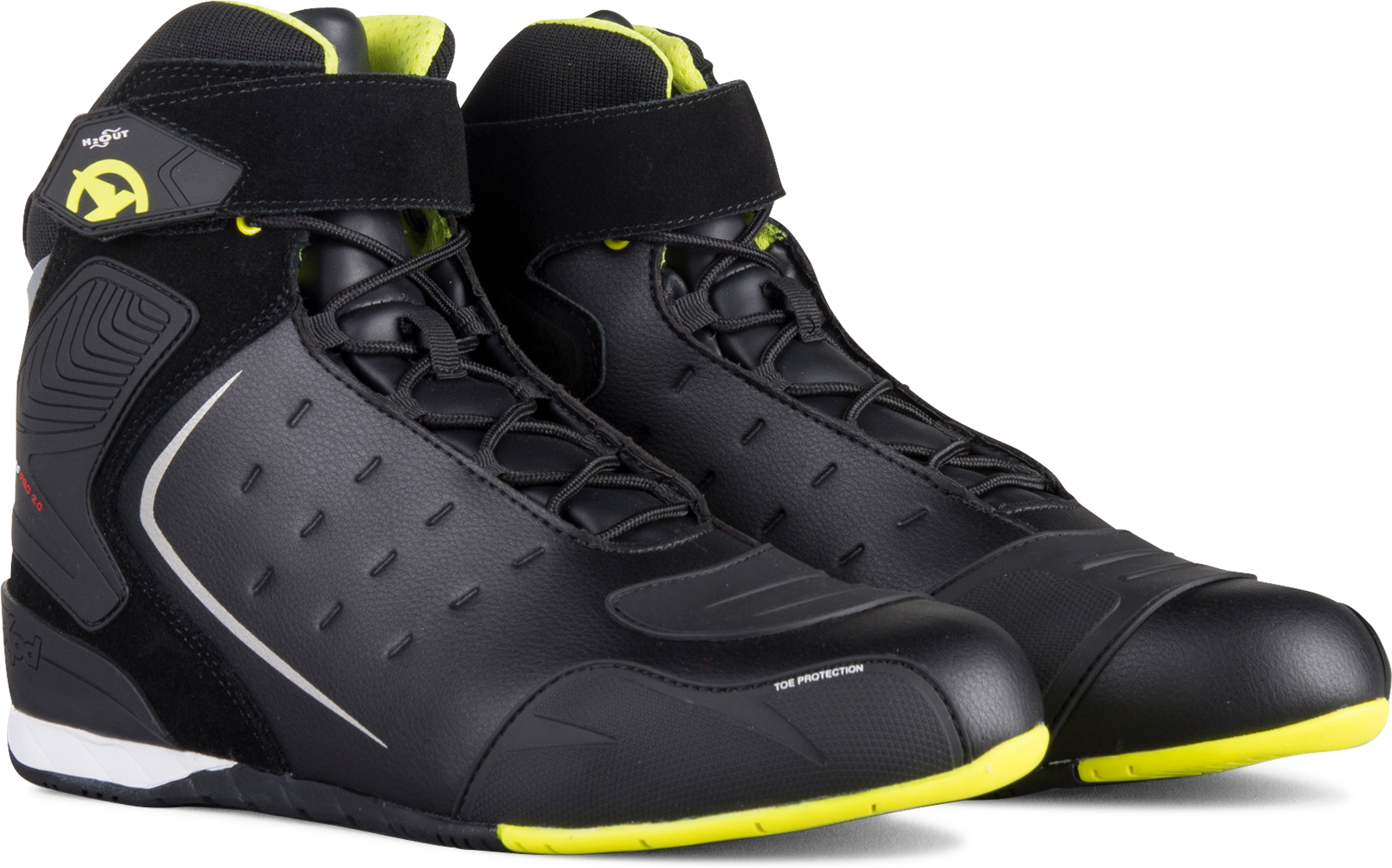 XPD Scarpe Moto  X-Road H2OUT Giallo Fluo