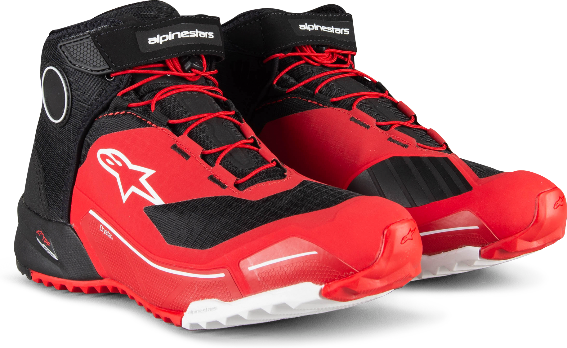 Alpinestars Scarpe Moto  CR-X Drystar Rosso-Nero