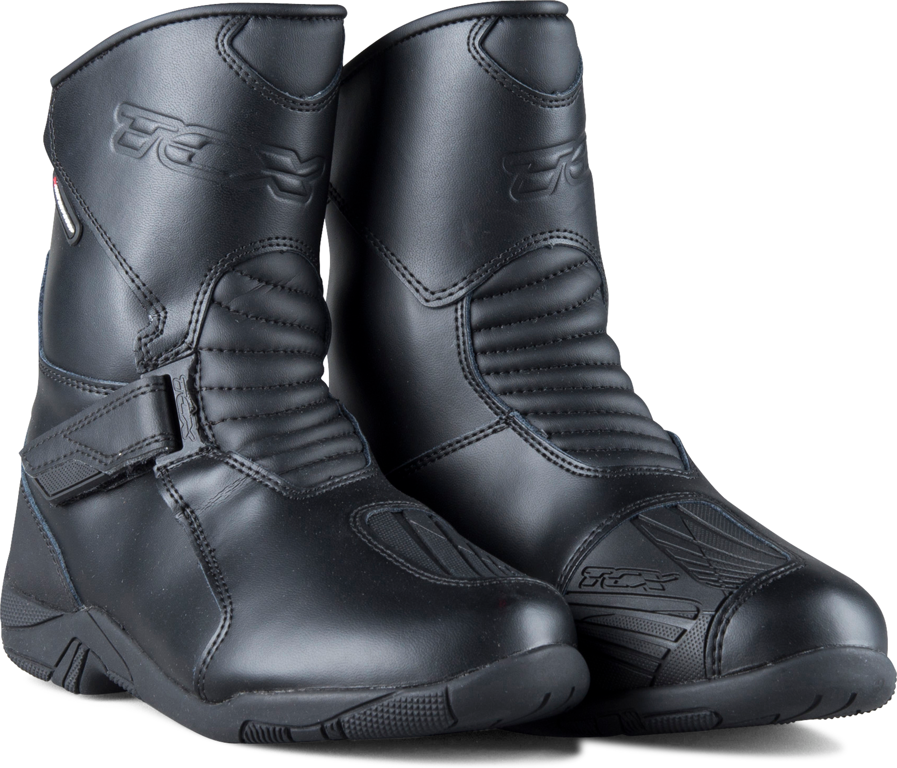 TCX Stivali Moto  Hub Impermeabili Neri TCX Stivali Moto  Hub Impermeabili Neri