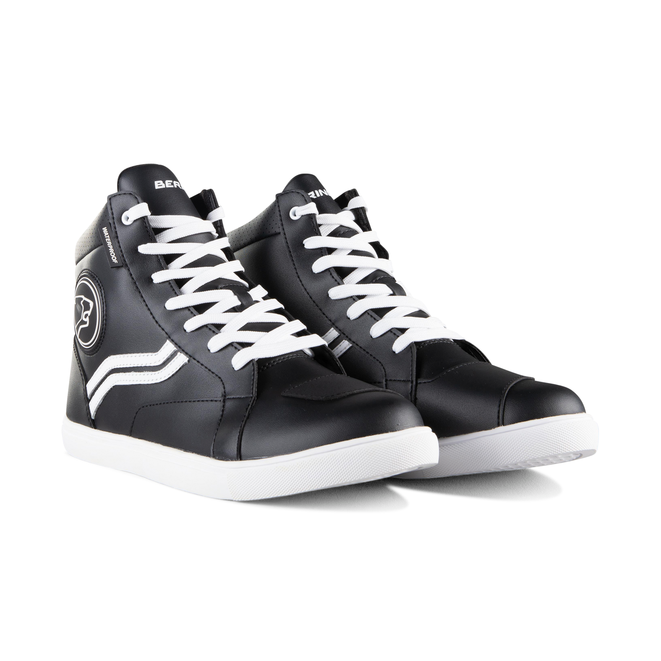 Bering Scarpe Moto  Stars Nero-Bianco Bering Scarpe Moto  Stars Nero-Bianco