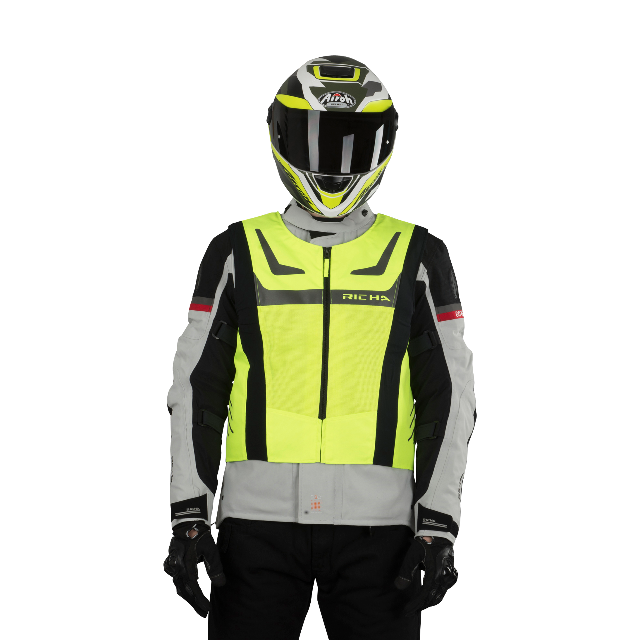 Richa Giacca  safety mesh Giallo Fluo