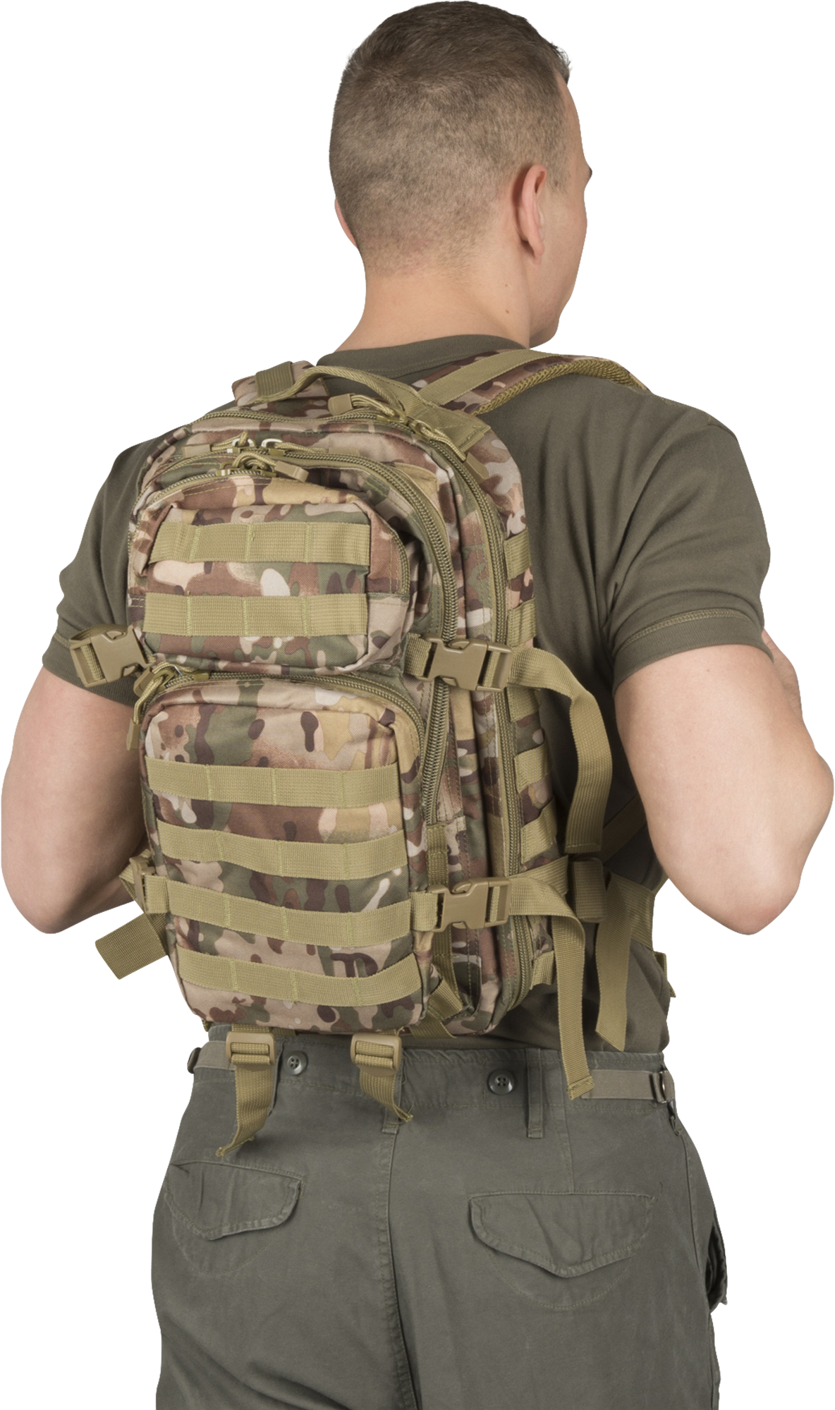 Brandit Zaino  US Cooper Medium Tactical Camo 30L