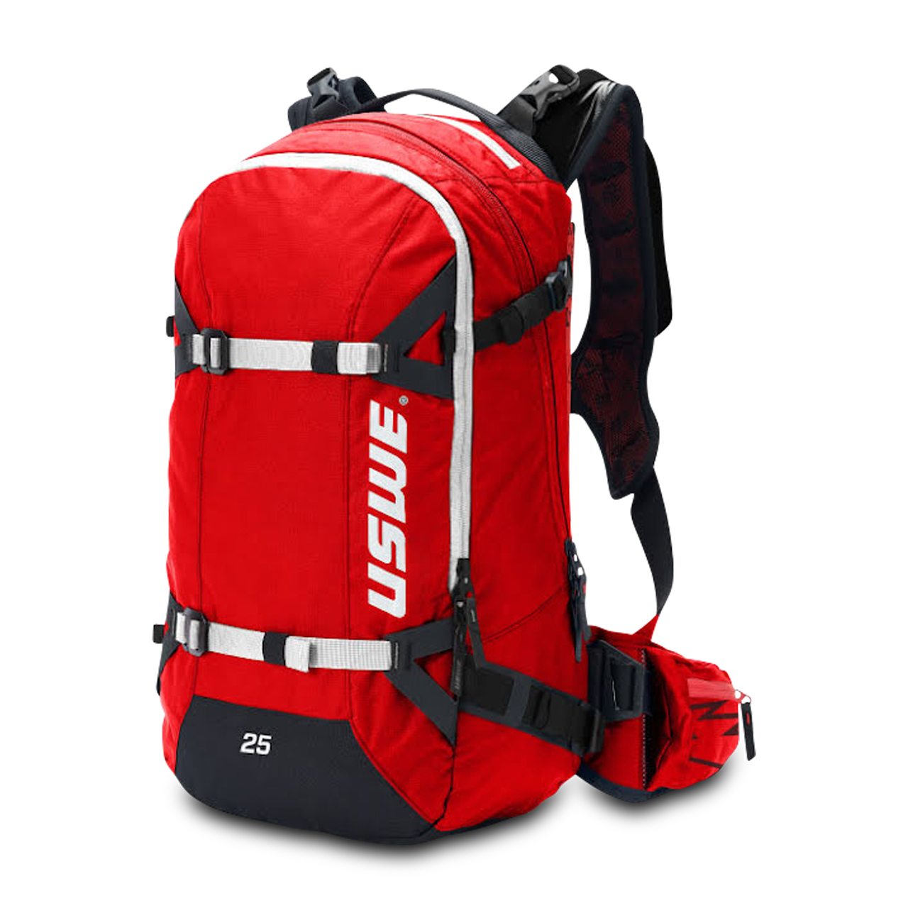 USWE Zaino  CARVE 25 Protector Rosso