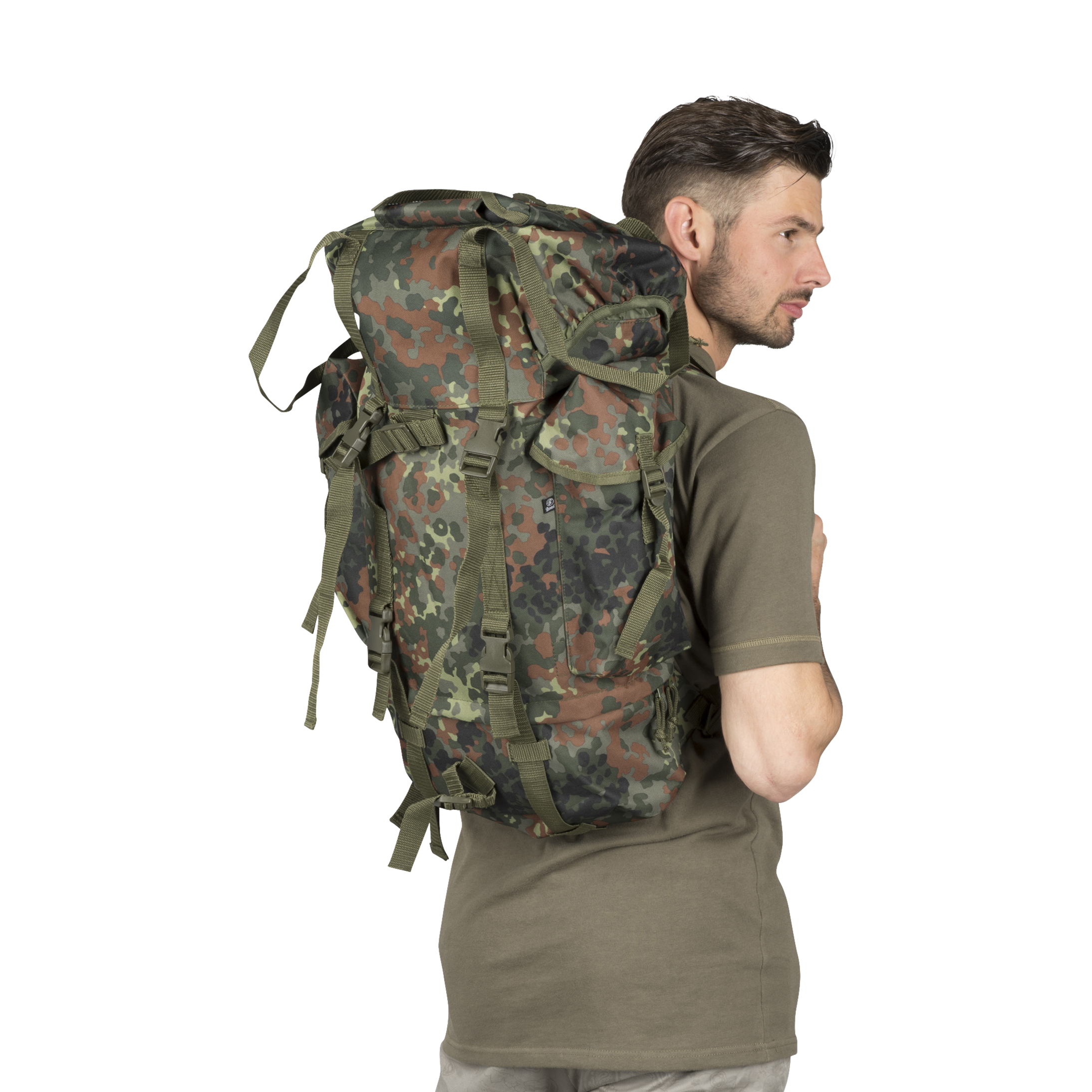 Brandit Zaino  Nylon Flecktarn 65L