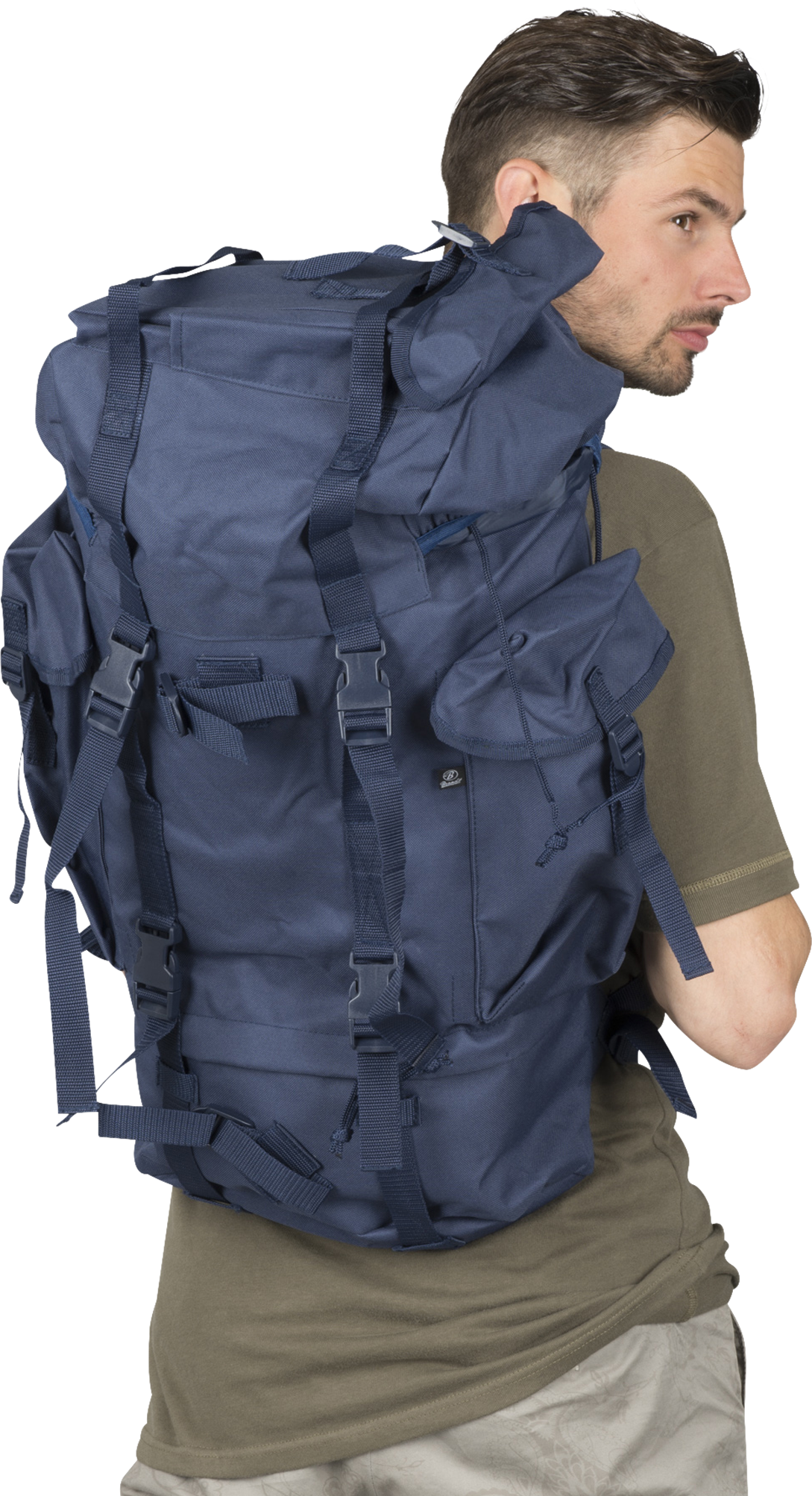 Brandit Zaino  Nylon Blu Scuro 65L