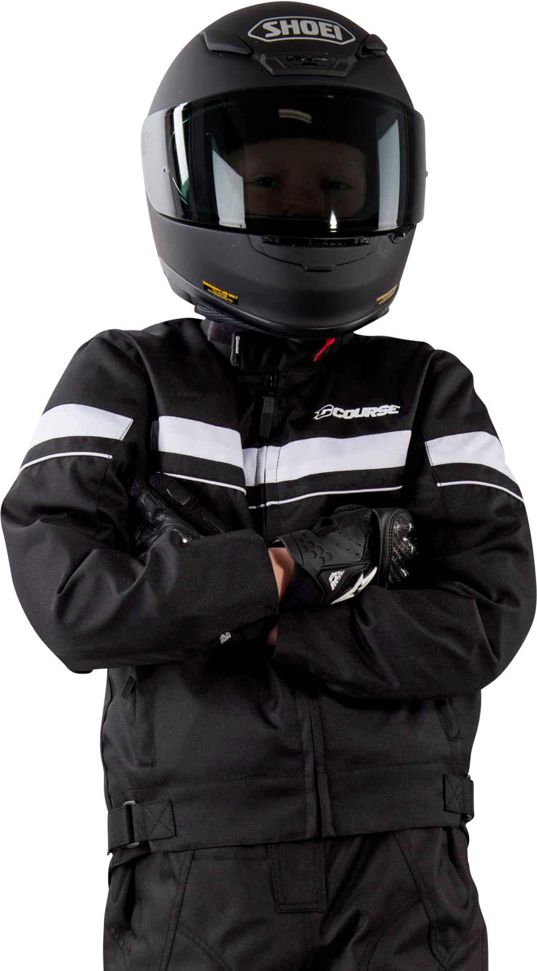 Course Giacca Moto  Bambino Two Seasons Nera Course Giacca Moto  Bambino Two Seasons Nera