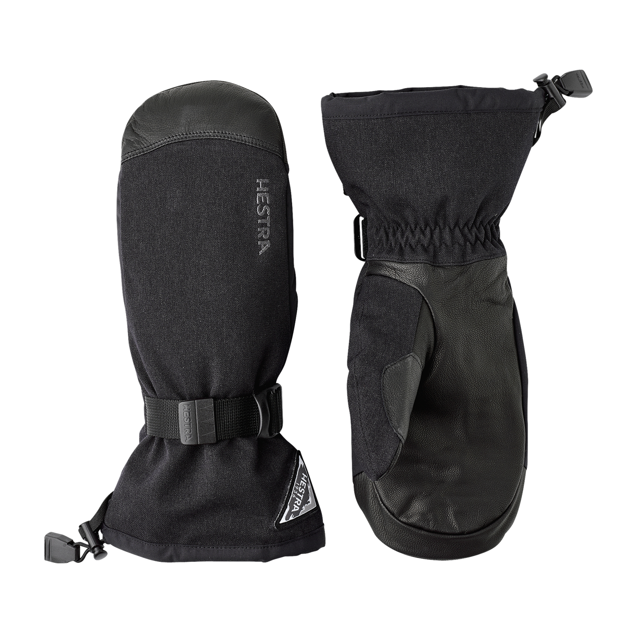 Hestra Guanti  Powder Gauntlet Mitt Neri