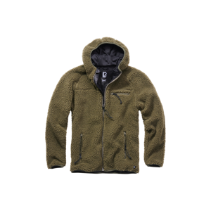 Brandit Giacca  Teddyfleece Worker Oliva