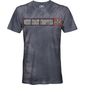 West Coast Choppers T-Shirt  Banner Blu