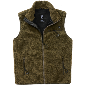 Brandit Gilet  Teddyfleece Oliva