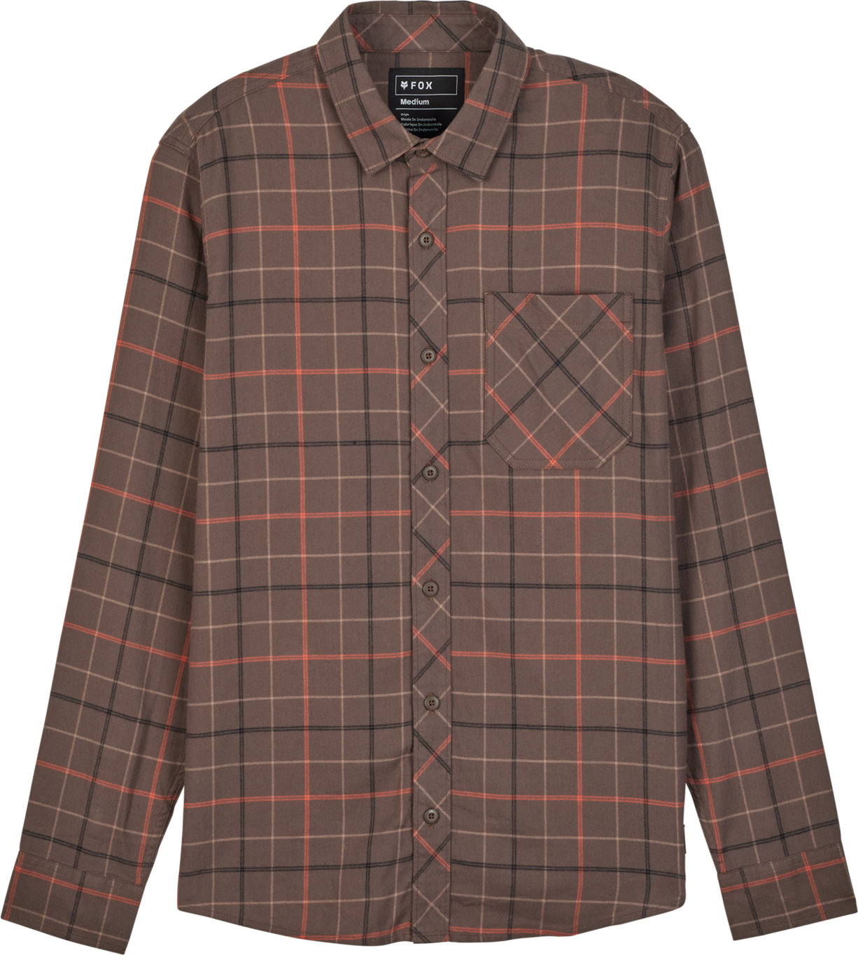 FOX Camicia in Flanella  Survivalist Stretch Dirt