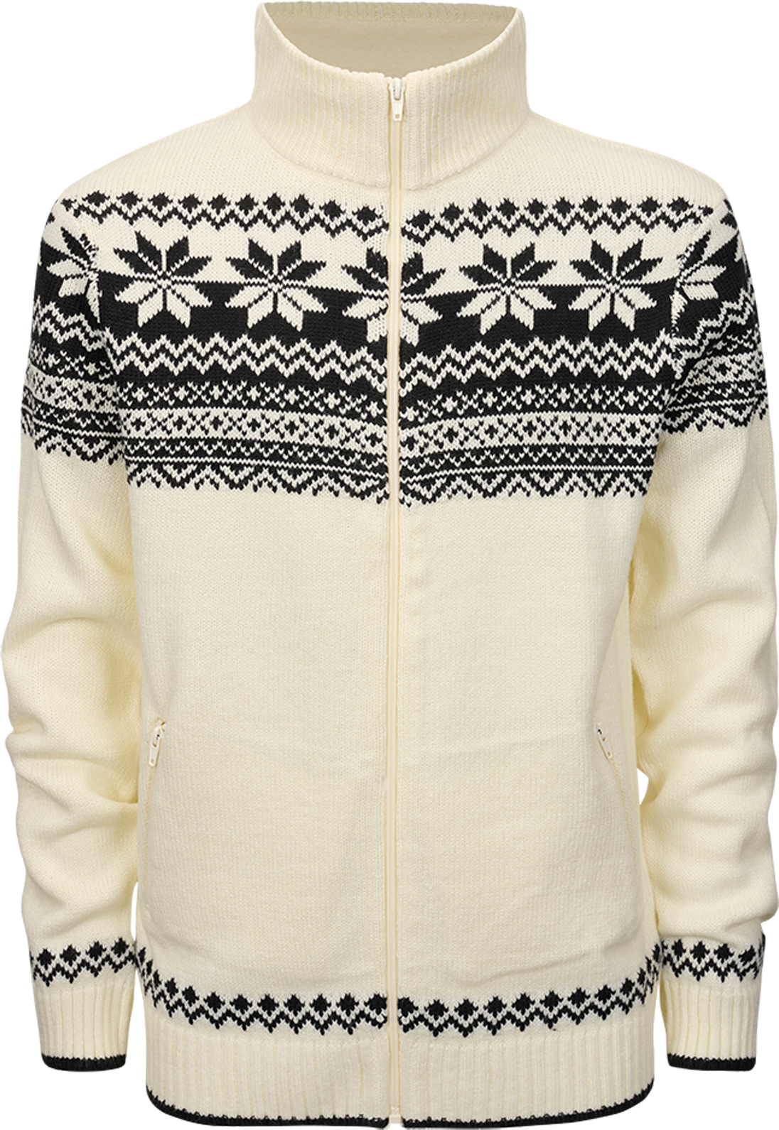 Brandit Cardigan  Norweger Bianco