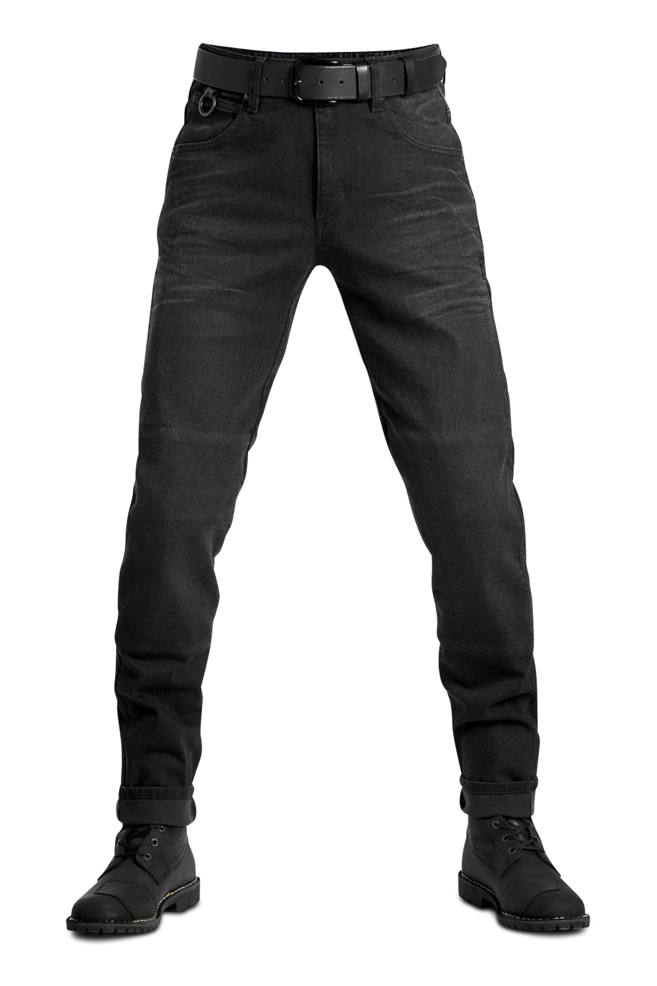 Pando Moto Jeans Moto  Boss Dyn 01 Slim-Fit Neri