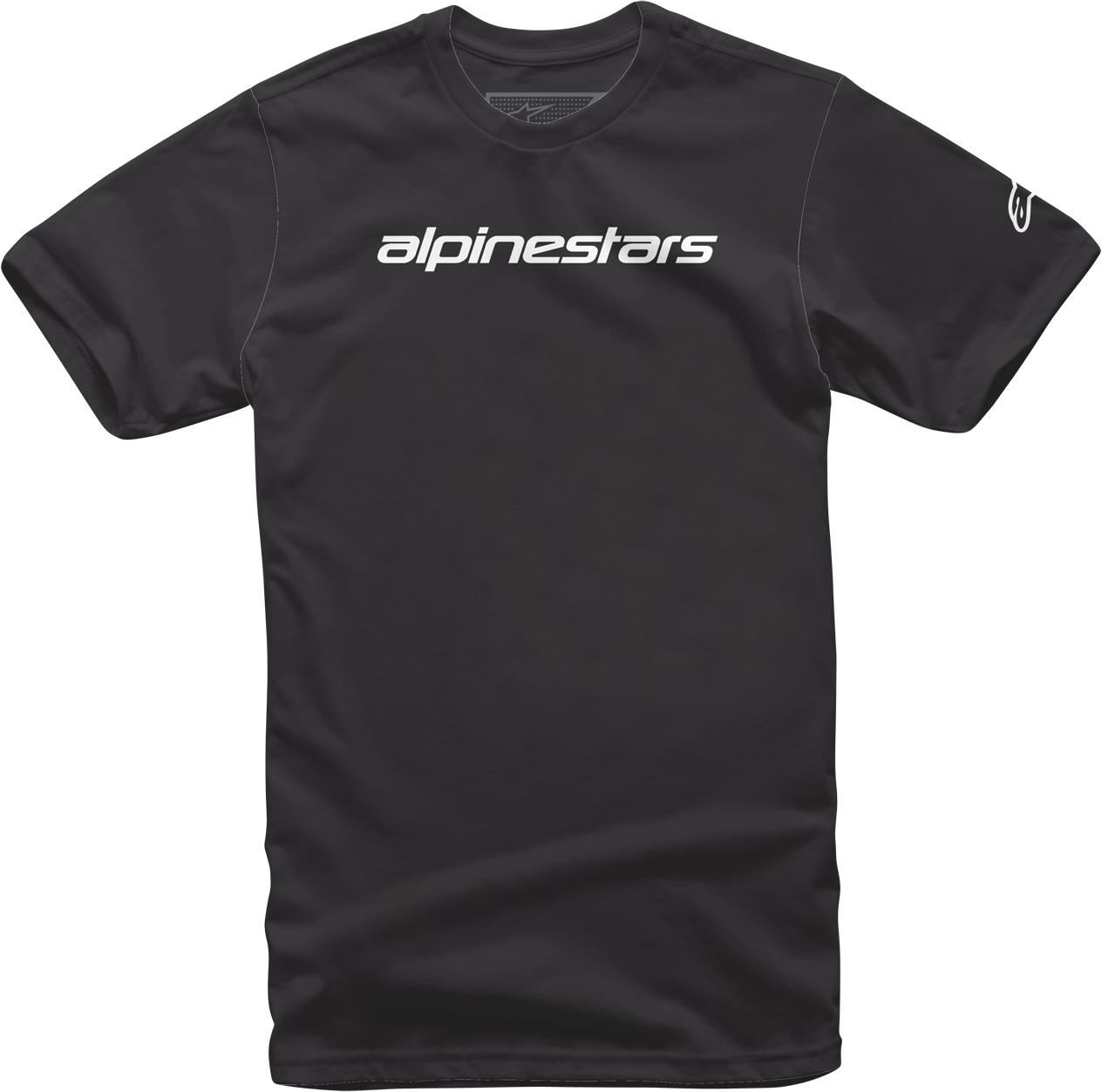 Alpinestars T-Shirt  Linear Wordmark Nero-Grigio