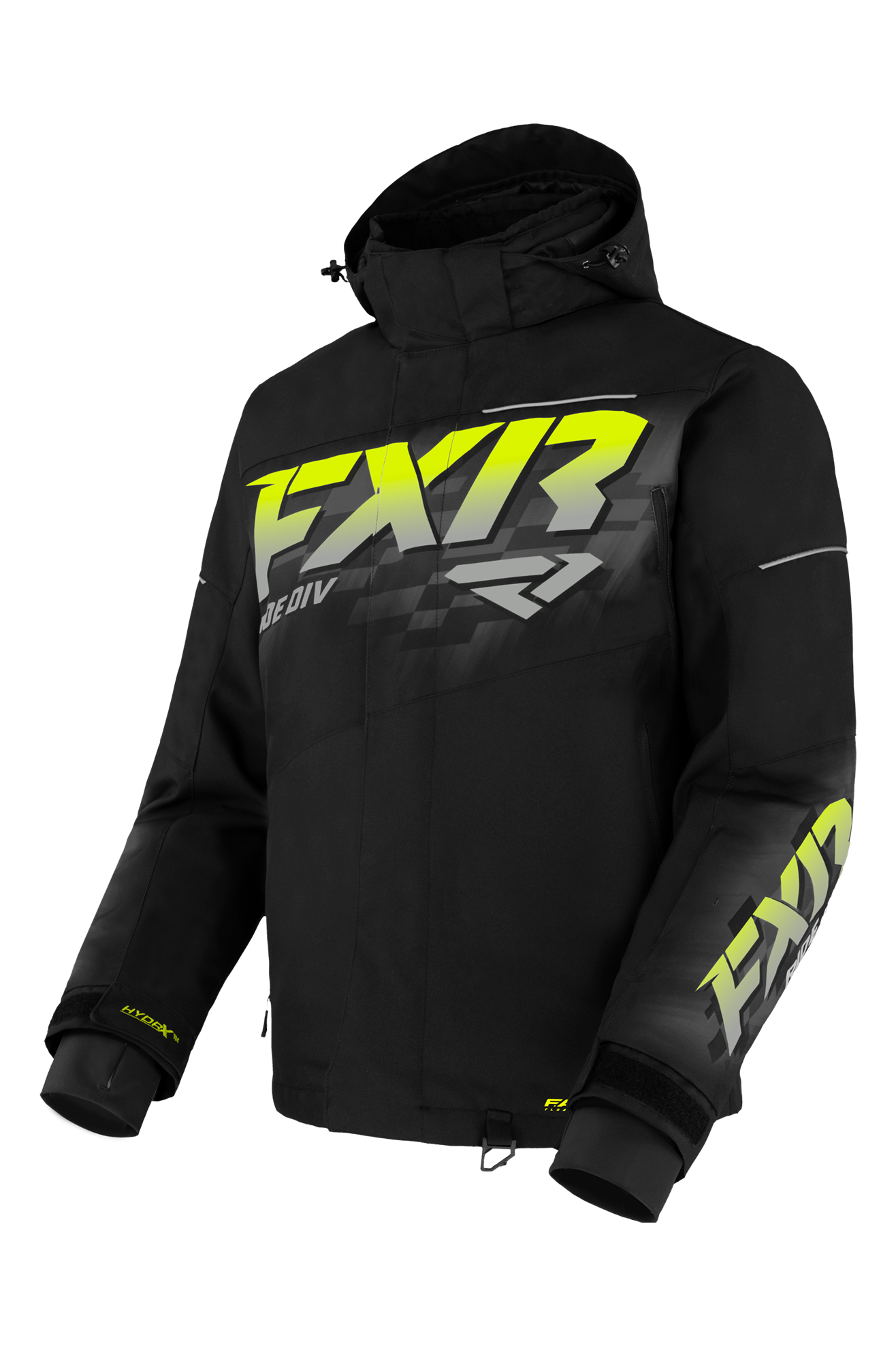 FXR Giacca  Fuel Snow Nero-Fluo