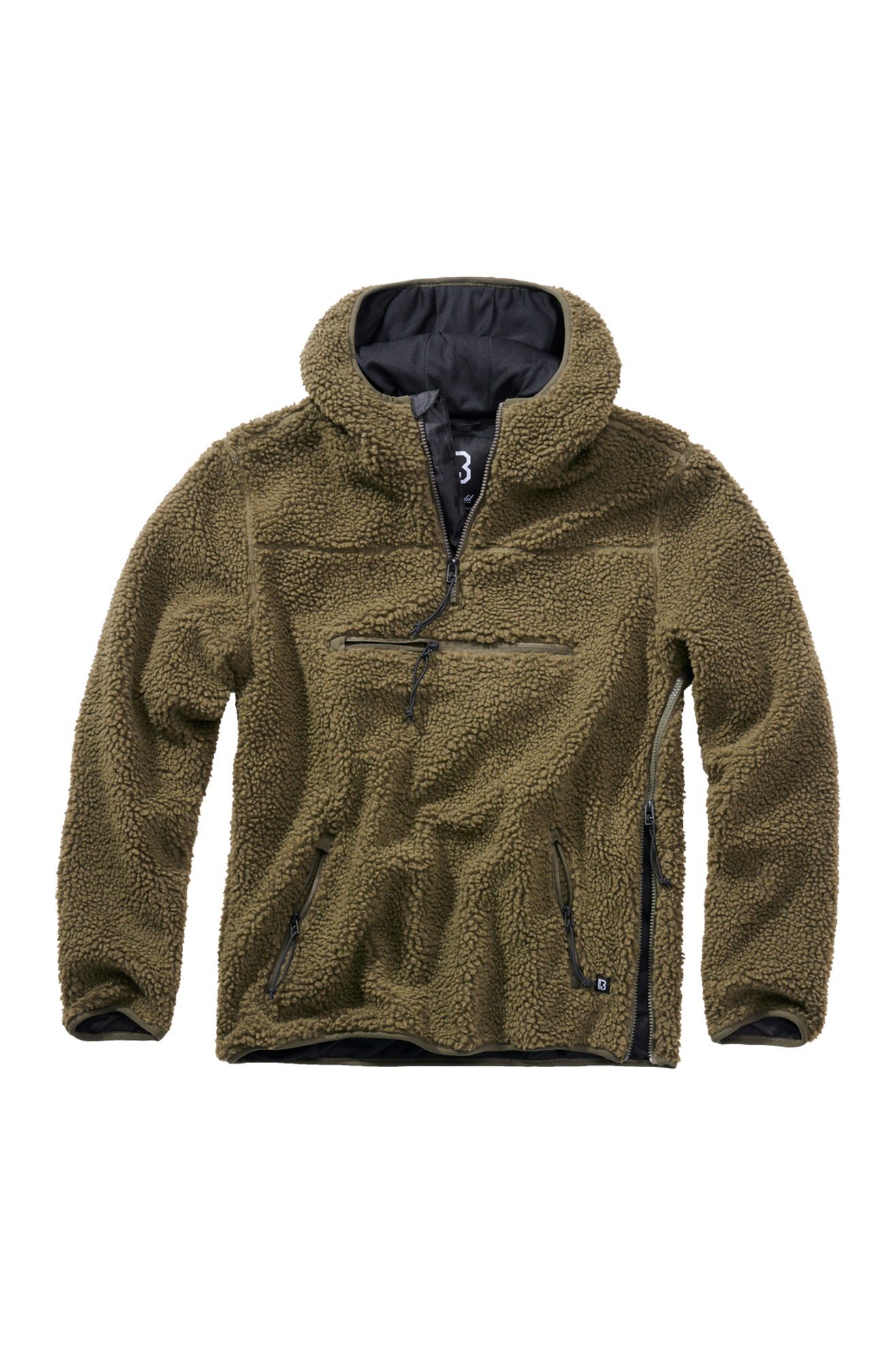 Brandit Giacca  Teddyfleece Worker Oliva