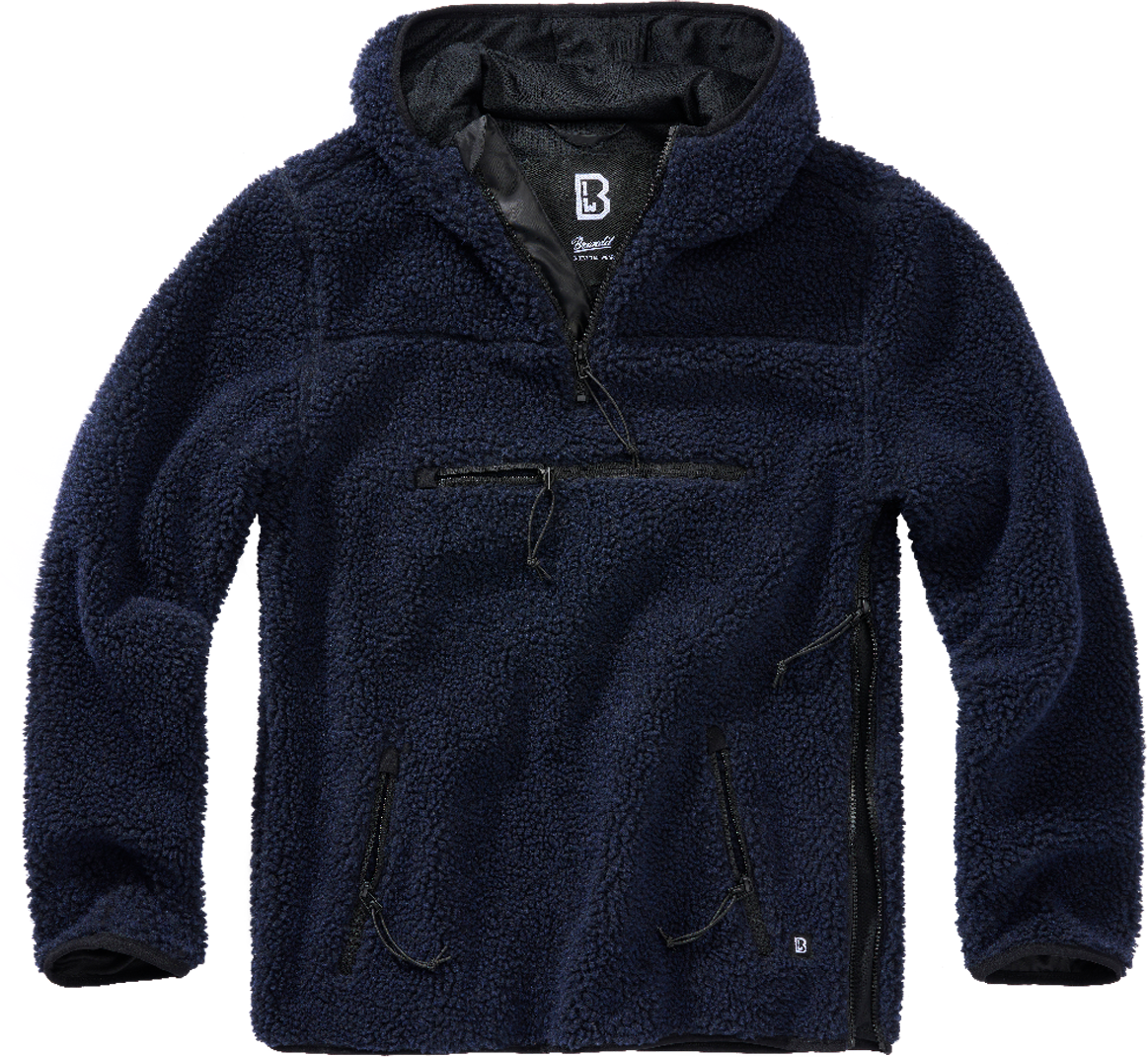 Brandit Giacca  Teddyfleece Worker Blu Scuro