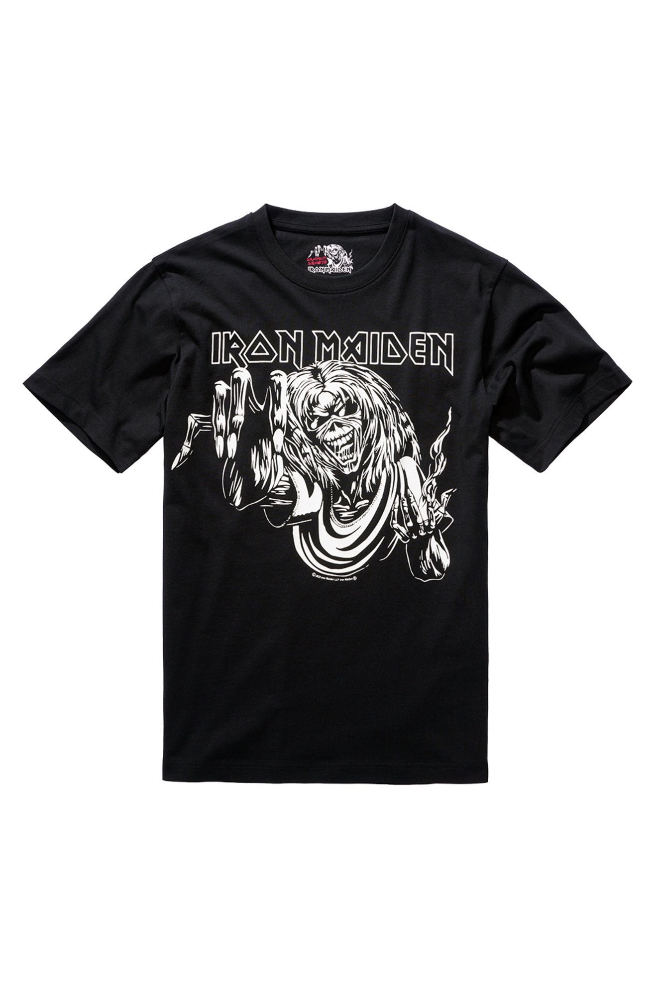 Brandit T-Shirt  Iron Maiden T Eddy Glow Nera