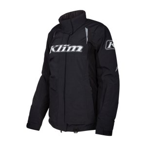 KLIM Giacca Donna  Strata Nero-Argento Metallizzato