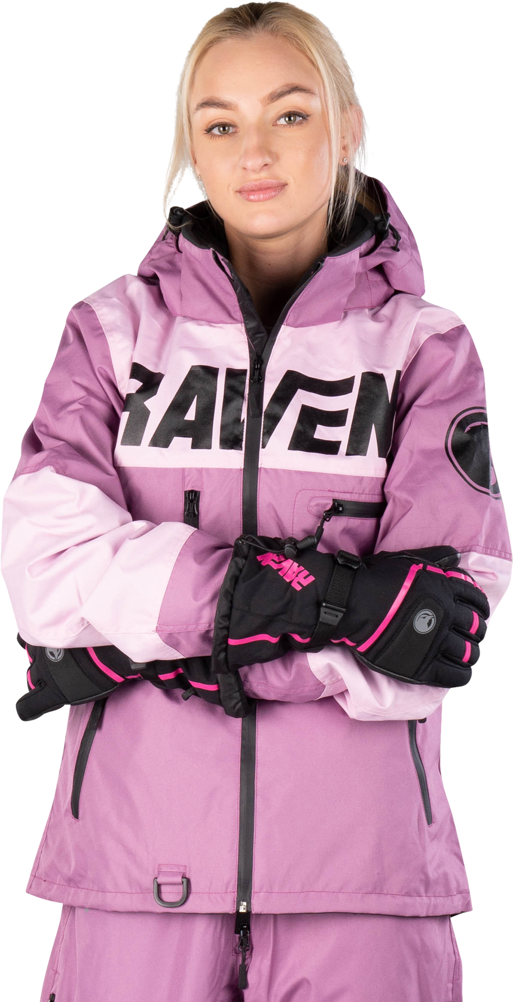 Raven Giacca Donna  Frontline Rosa