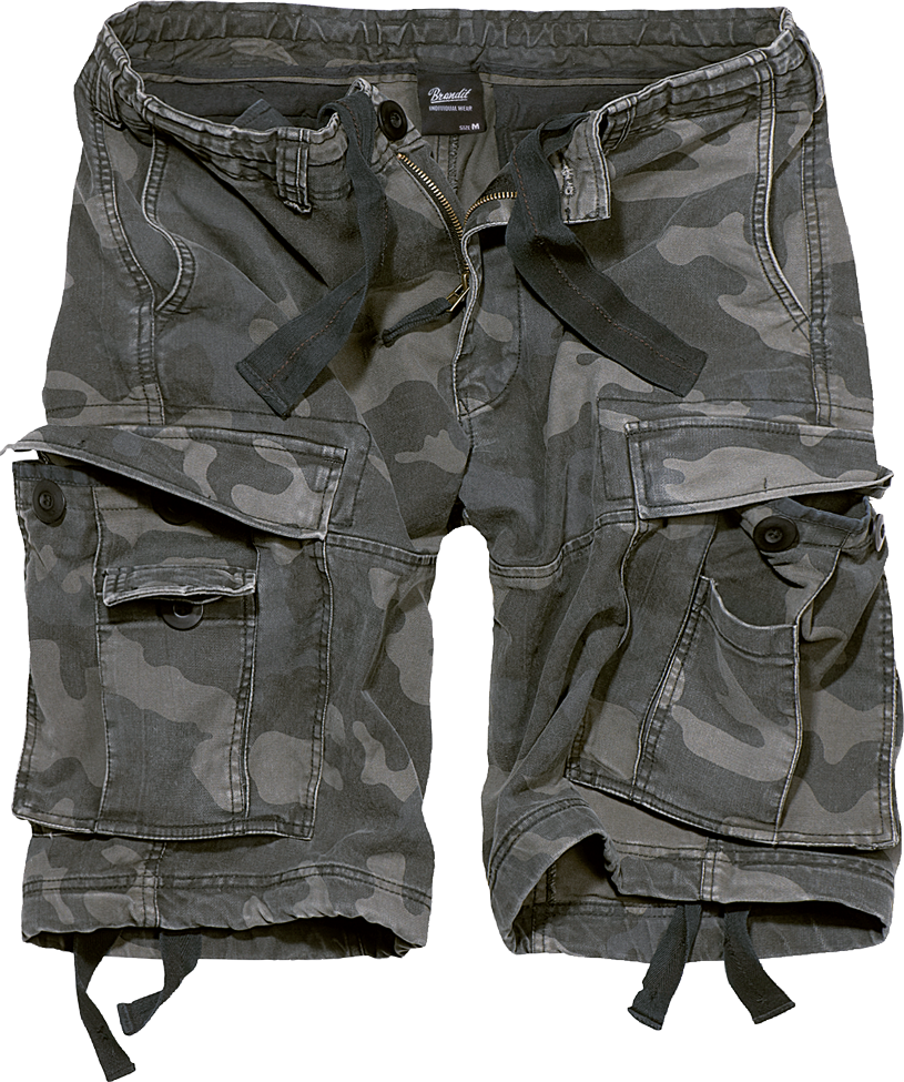 Brandit Pantaloncini  Vintage Camo Scuro