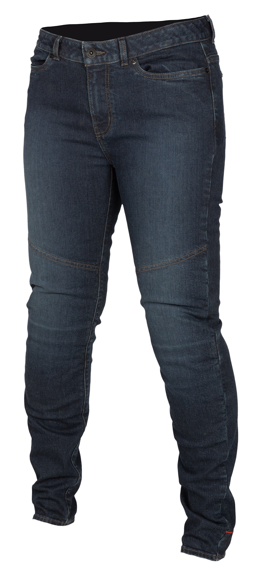 KLIM Pantaloni Moto Donna  Betty Tapered Stretch Denim Indigo