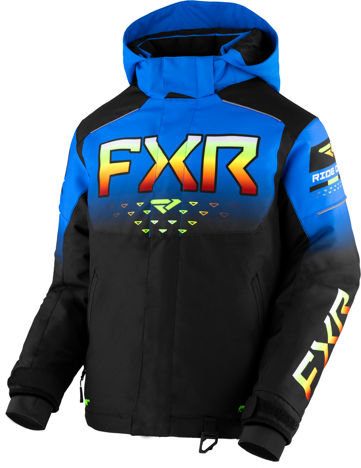 FXR Giacca Snow Donna  Helium Nero-Blu-Inferno