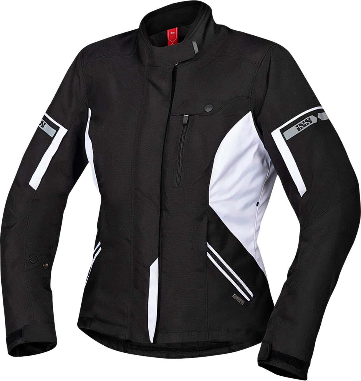 IXS Giacca Moto Donna  Finja-ST Nero-Bianco