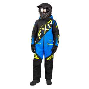 FXR Tuta Bambino  CX Nero-Blu-Fluo