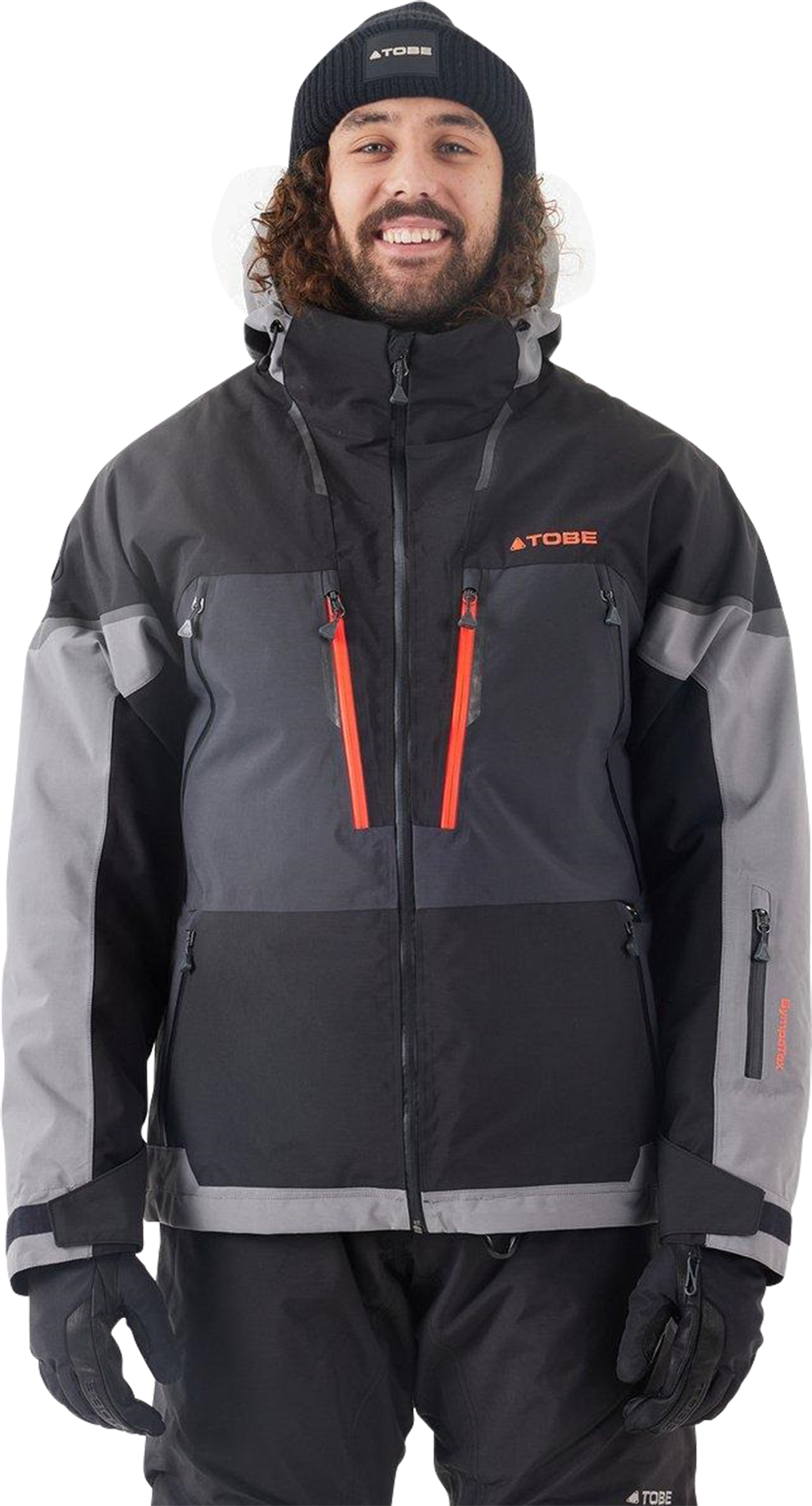 TOBE Outerwear Giacca Snow TOBE Contego 3in1 Grigio Acciaio