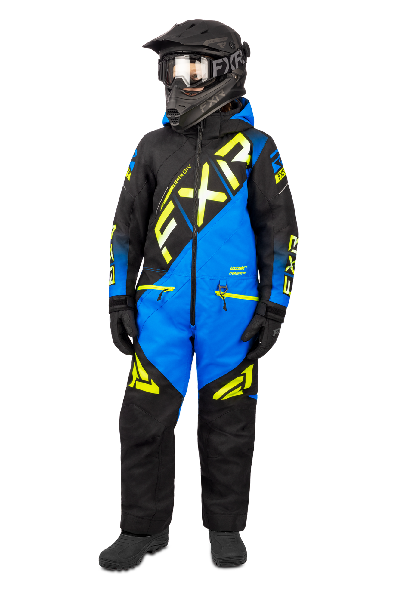 FXR Tuta Bambino  CX Nero-Blu-Fluo