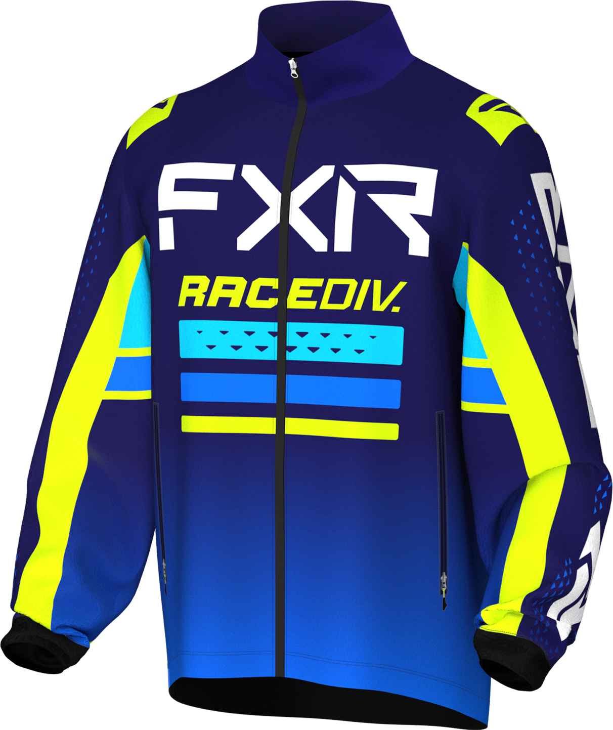 FXR Giacca  RR Lite Blu Scuro-Blu-Fluo