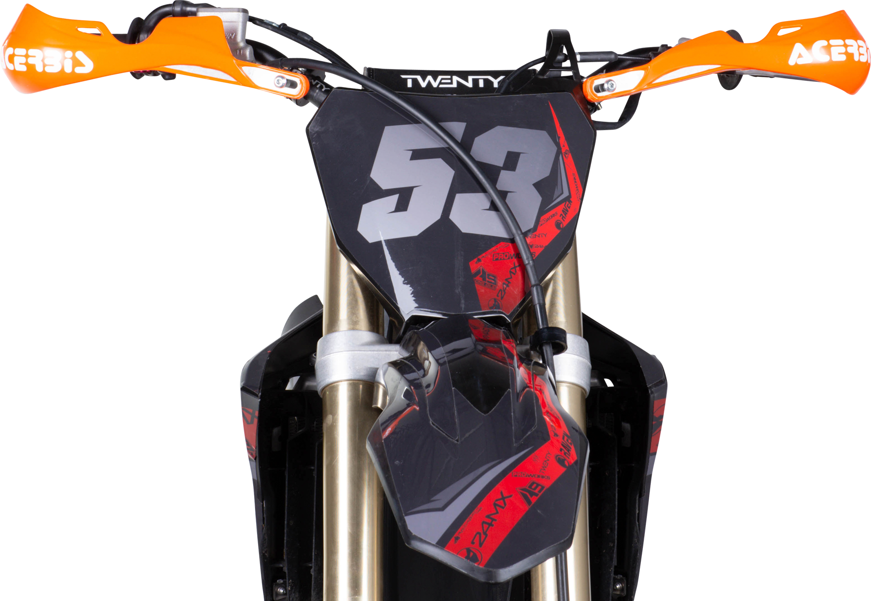 Acerbis Paramani   Rally Pro Arancio