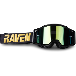 Raven Maschera Cross  Sniper Nero-Oro