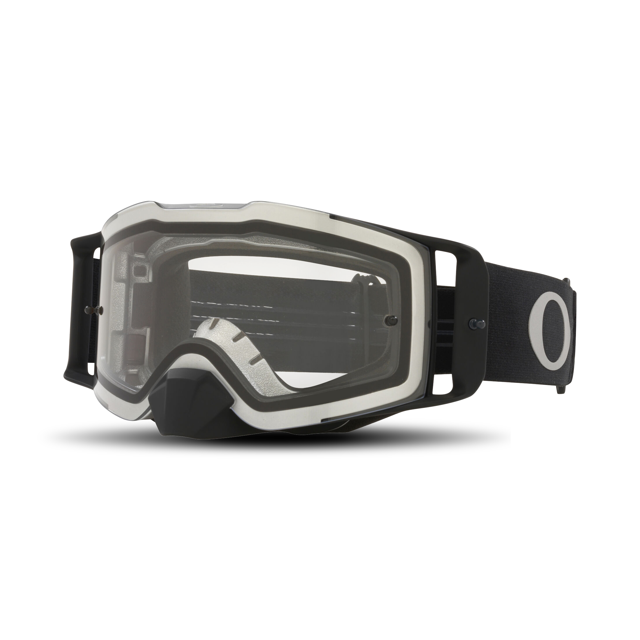 Oakley Maschera Cross  Front Line Tuff Blocks Nero Gunmetal