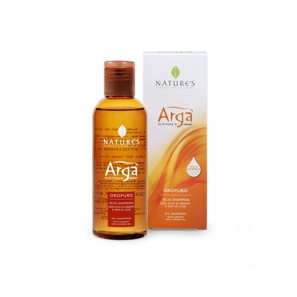nature's argÃ  olio shampoo