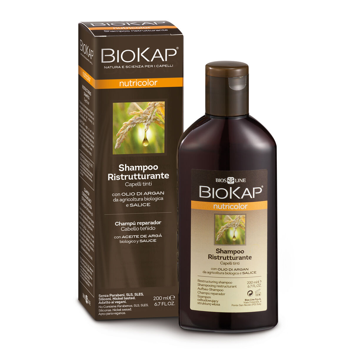 Bios Line BioKap Nutricolor Shampoo Ristrutturante