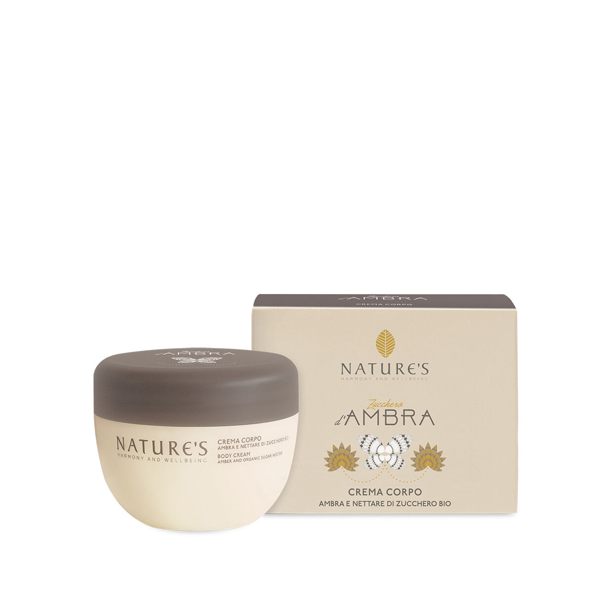 Nature's Zucchero dâ€™Ambra Crema Corpo 250 ml