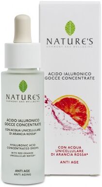 Nature's Acque Unicellulari Acido Ialuronico Gocce Concentrate 30 ml